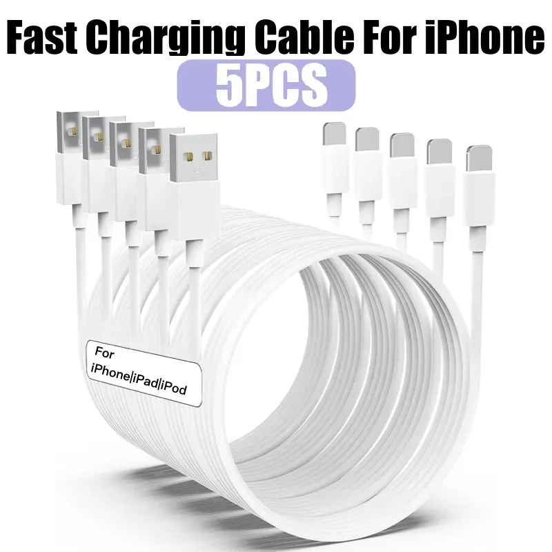 1/5PCS Data Cable For IPhone 14 XR XS 11 7 8 Lighting Charger Cable USB A Charging Cable Suitable For IPhone 13 12 Plus Mini
1/5PCS Data Cable For IPhone 14 XR XS 11 7 8 Lighting Charger Cable USB A Charging Cable Suitable For IPhone 13 12 Plus Mini
