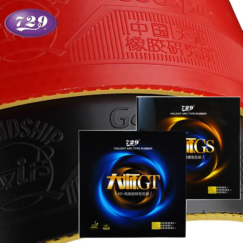 729 Master GS/GT Loop Table-tennis Rubber Sheet 40+ High Rotation Sticky Pimples in Forehand and Backhand Rug for Competition
729 Master GS/GT Loop Table-tennis Rubber Sheet 40+ High Rotation Sticky Pimples in Forehand and Backhand Rug for Competition