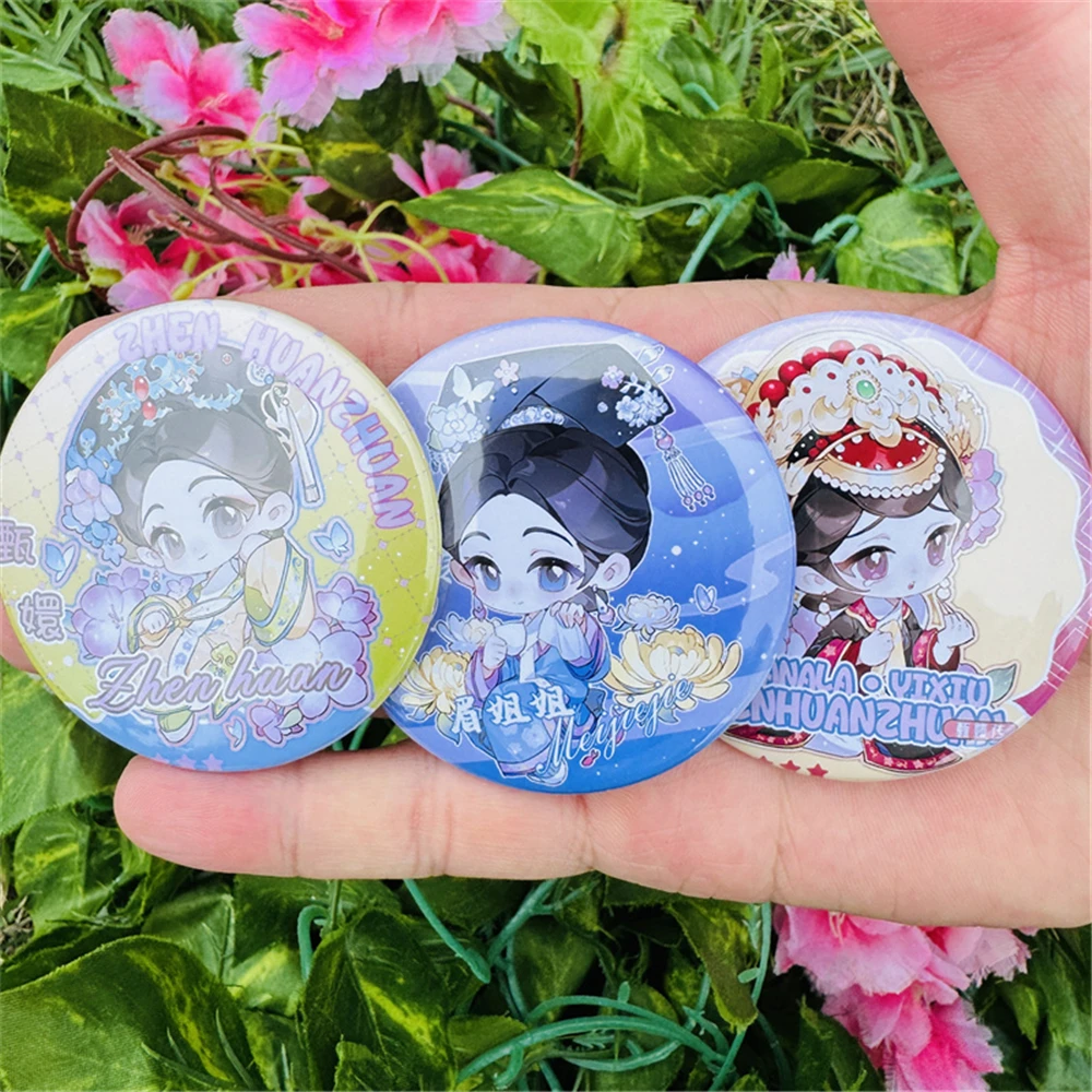 58 мм аниме «Императрицы в дворце» легенда Чжэнь Хуан косплей значок булавка SPTE жесть брошь реквизит подарок
58 мм аниме «Императрицы в дворце» легенда Чжэнь Хуан косплей значок булавка SPTE жесть брошь реквизит подарок