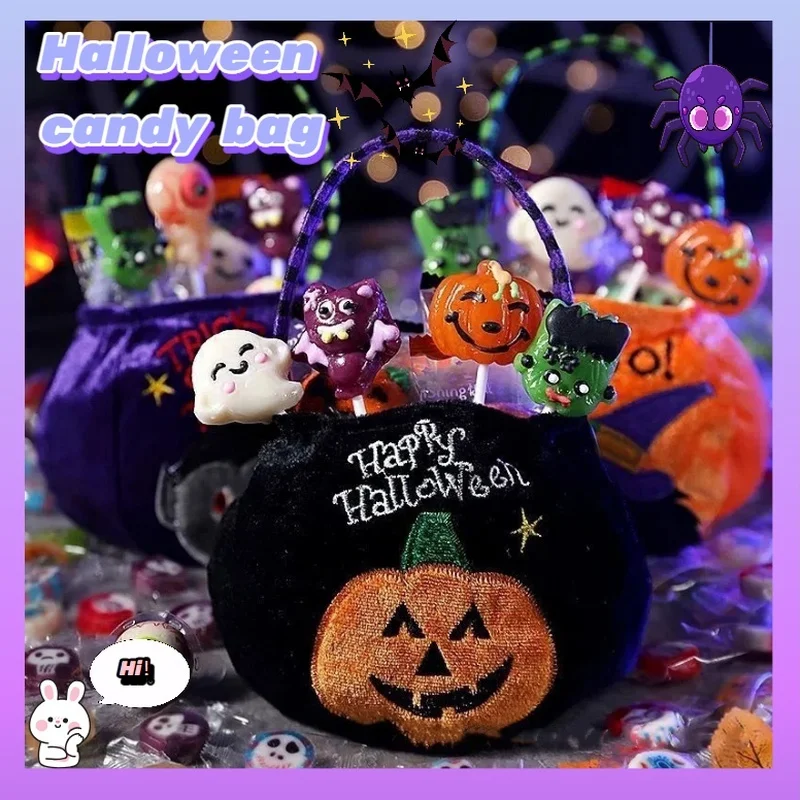 New Halloween Candy Bag Decoration Pumpkin-Shaped Gift Bag for All Ages Scene Arrangement Props Anime Cosplay Accessories
New Halloween Candy Bag Decoration Pumpkin-Shaped Gift Bag for All Ages Scene Arrangement Props Anime Cosplay Accessories