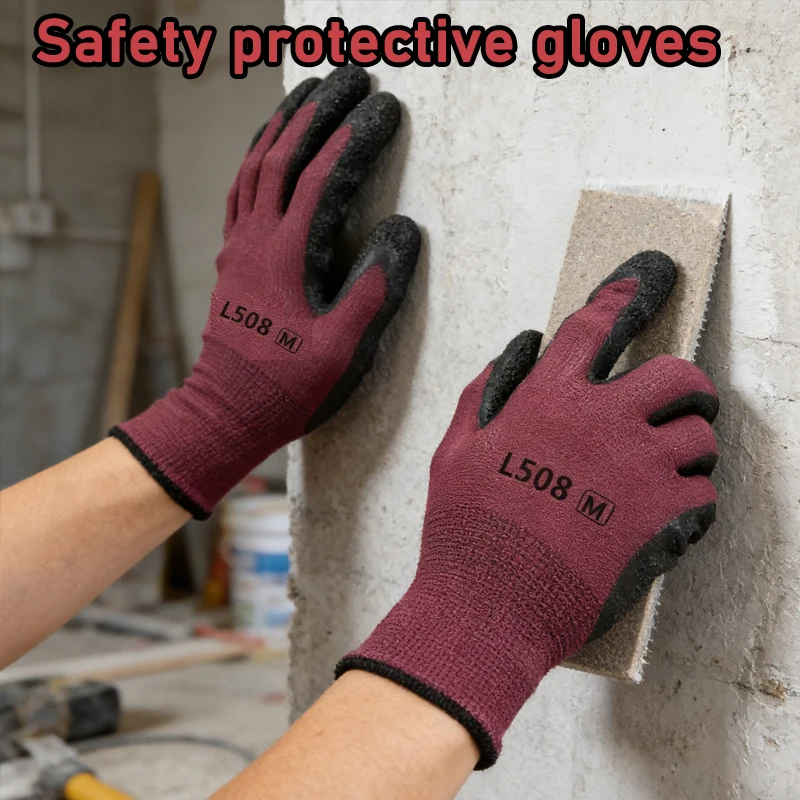 Breathable Gloves for Non Slip Construction Site Work Wear Resistant Latex Gloves for Labor Protection Safety Protective Gloves
Breathable Gloves for Non Slip Construction Site Work Wear Resistant Latex Gloves for Labor Protection Safety Protective Gloves