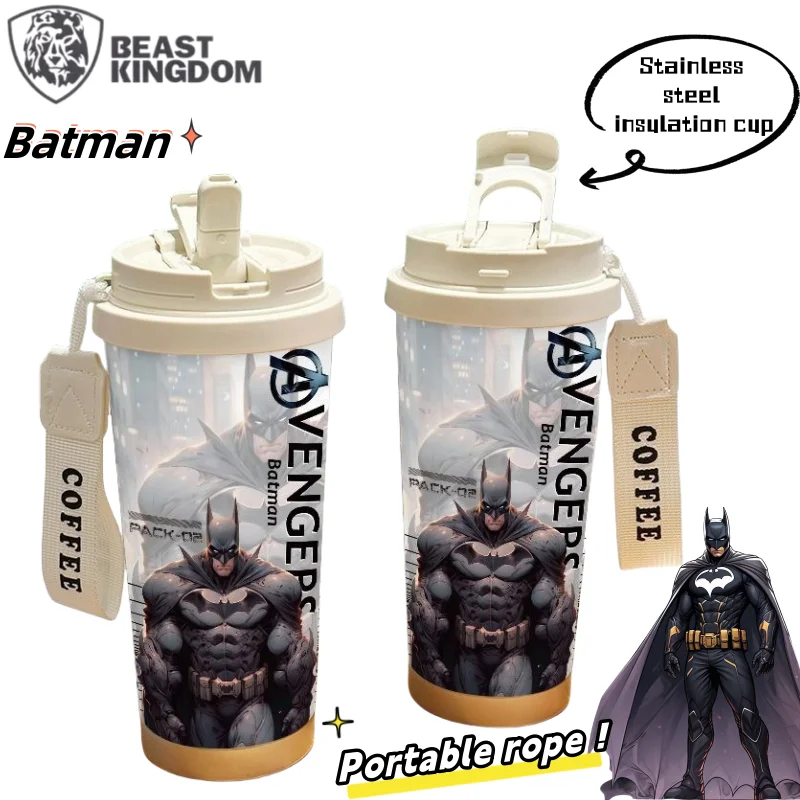 BeastKingdom Batman personalized creative handsome student water cup cartoon anime surrounding stainless steel insulation cup
BeastKingdom Batman personalized creative handsome student water cup cartoon anime surrounding stainless steel insulation cup