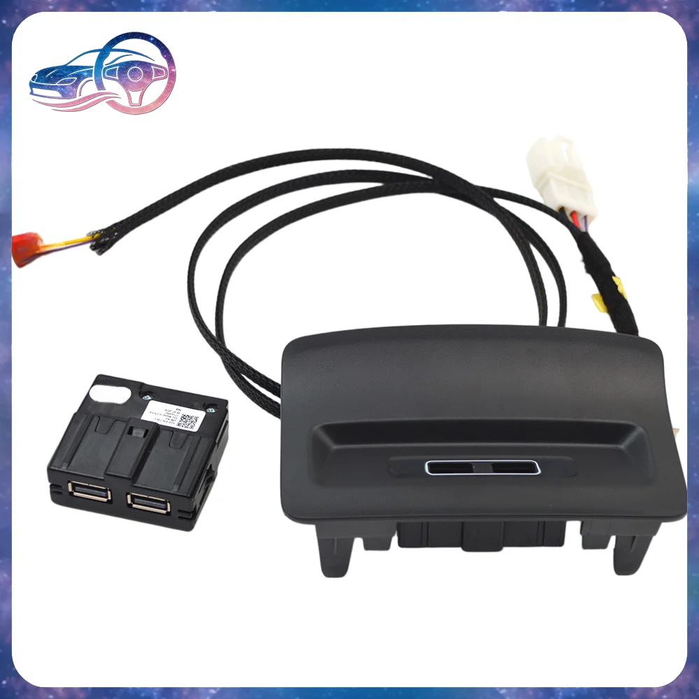Rear Seat Dual USB Phone Holder for Skoda Kodiaq 56G 863 365 9B9 Backseat Mobile Stand with Charger Auto Accessories
Rear Seat Dual USB Phone Holder for Skoda Kodiaq 56G 863 365 9B9 Backseat Mobile Stand with Charger Auto Accessories