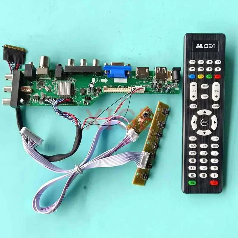 Плата драйвера для планшетов компьютеров, 14 дюймов, LVDS, 40 Pin, DVB-T, C, USB, DHMI, VGA, AV, 1366x768
Плата драйвера для планшетов компьютеров, 14 дюймов, LVDS, 40 Pin, DVB-T, C, USB, DHMI, VGA, AV, 1366x768
