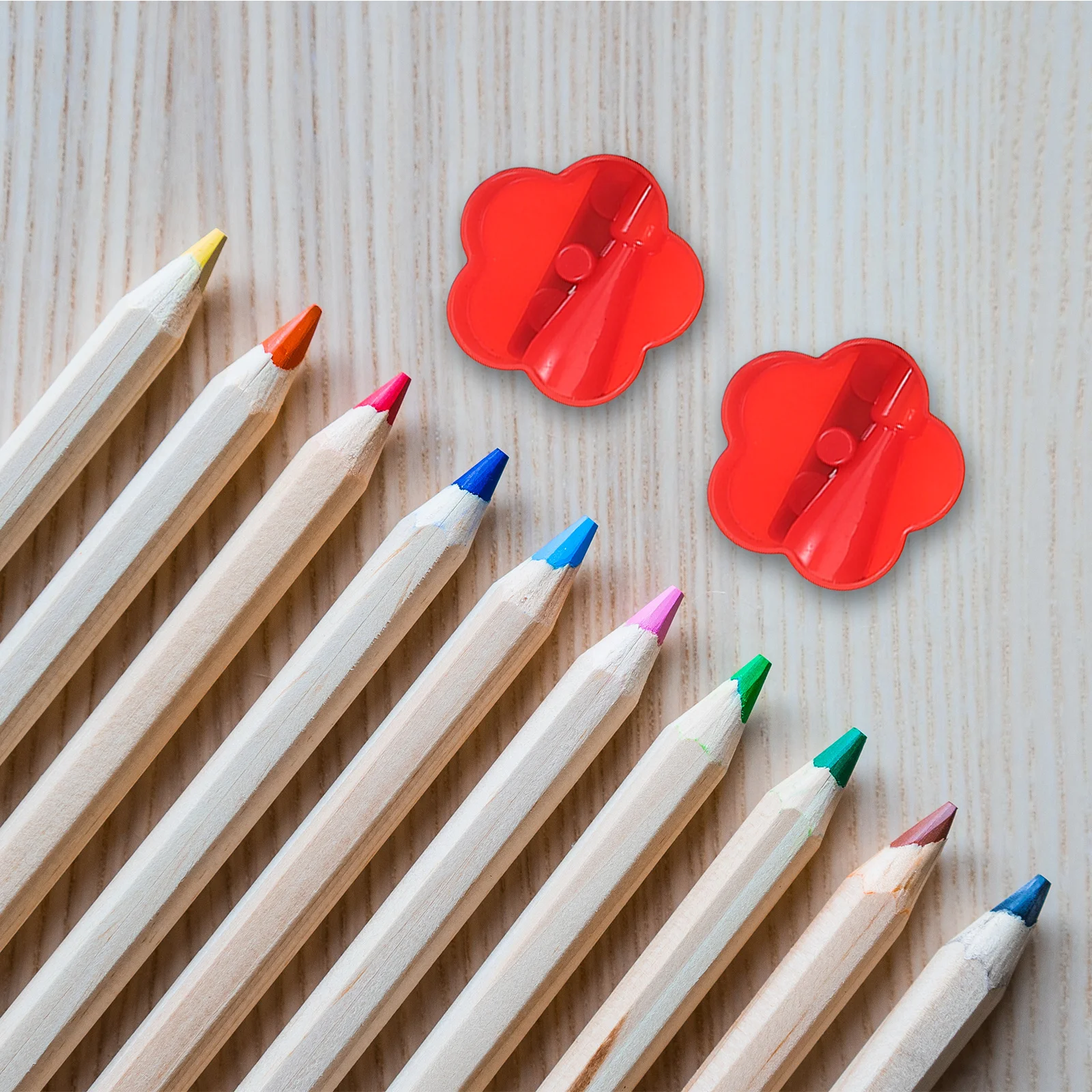 40Pcs Lovely Design Pencil Sharpeners for Adjustable Thickness Fine Details Practical Use Pencil Sharpener
40Pcs Lovely Design Pencil Sharpeners for Adjustable Thickness Fine Details Practical Use Pencil Sharpener