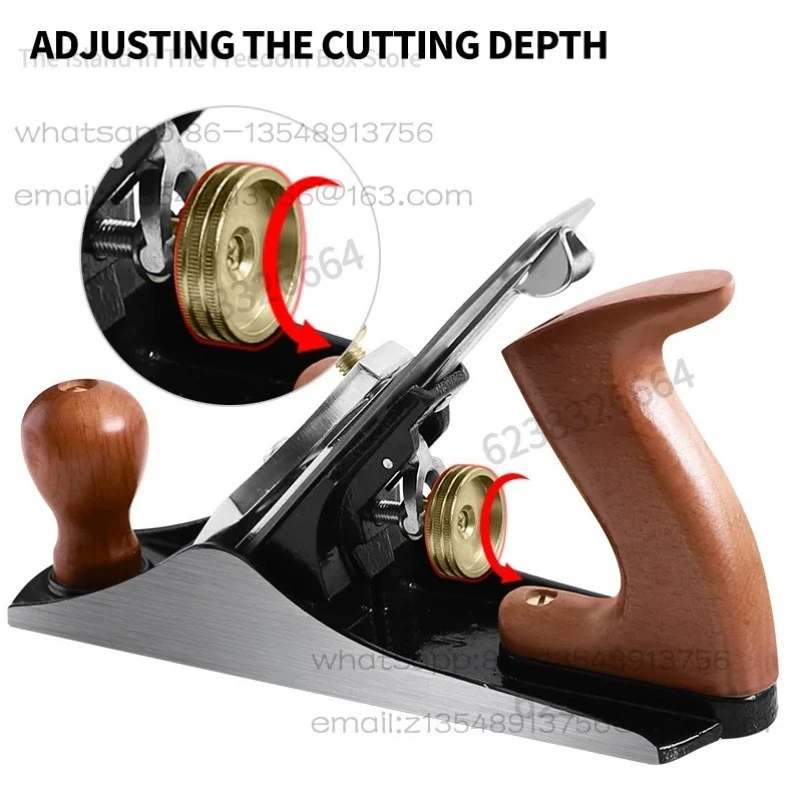 European style woodworking planer Mini iron planer trimming chamfering hand carpenter tools spot
European style woodworking planer Mini iron planer trimming chamfering hand carpenter tools spot