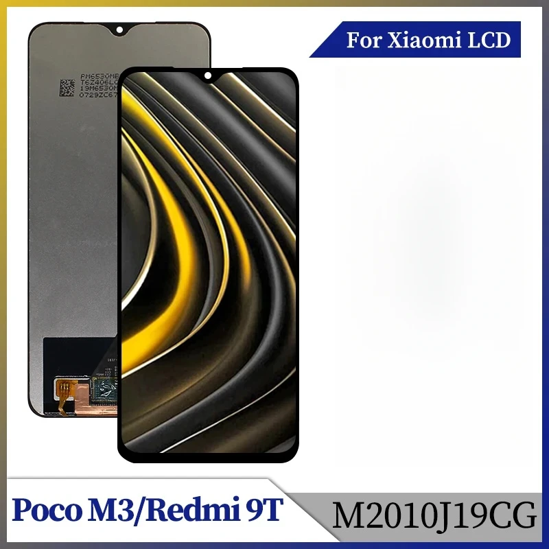 6,53 "для Xiaomi Poco M3/9T ЖК-дисплей с цифровым преобразователем сенсорного экрана M2010J19SG M2010J19CG Замена ЖК-дисплея
6,53 "для Xiaomi Poco M3/9T ЖК-дисплей с цифровым преобразователем сенсорного экрана M2010J19SG M2010J19CG Замена ЖК-дисплея