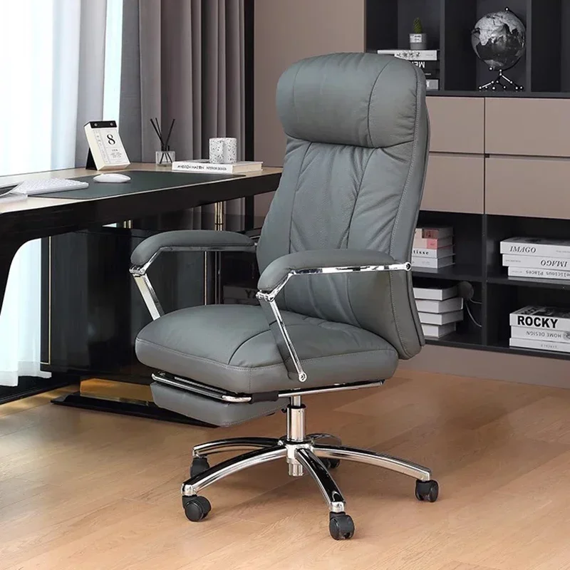 # Office Chair Ergonomic Recliner Furniture Silla Escritorio Light Luxury Dermis Office Chair Comfort Sedentary Commerce Boss
# Office Chair Ergonomic Recliner Furniture Silla Escritorio Light Luxury Dermis Office Chair Comfort Sedentary Commerce Boss