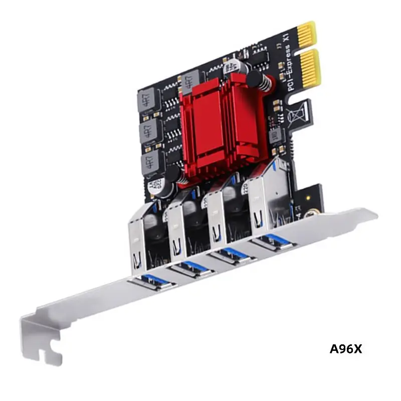 Карта расширения PCIE 4-портовая карта расширения USB3.2 Карта расширения USB3.2 Gen1 Type-C
Карта расширения PCIE 4-портовая карта расширения USB3.2 Карта расширения USB3.2 Gen1 Type-C