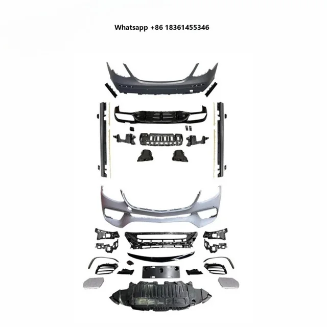 For W213 E Class Upgrade E63 BodyKit Front Bumper Rear Bumper Grille Fender Side Skirt Exhaust Pipe Bumper Kits
For W213 E Class Upgrade E63 BodyKit Front Bumper Rear Bumper Grille Fender Side Skirt Exhaust Pipe Bumper Kits