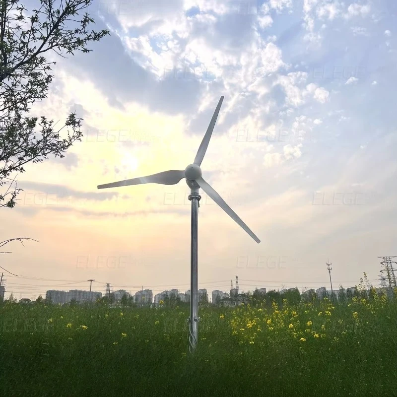 3kW 3000W Home Wind Turbine Generator 12V 24V 48V Off on Grid Vertical Axis Windmill System for House Home Farm Boat Use
3kW 3000W Home Wind Turbine Generator 12V 24V 48V Off on Grid Vertical Axis Windmill System for House Home Farm Boat Use