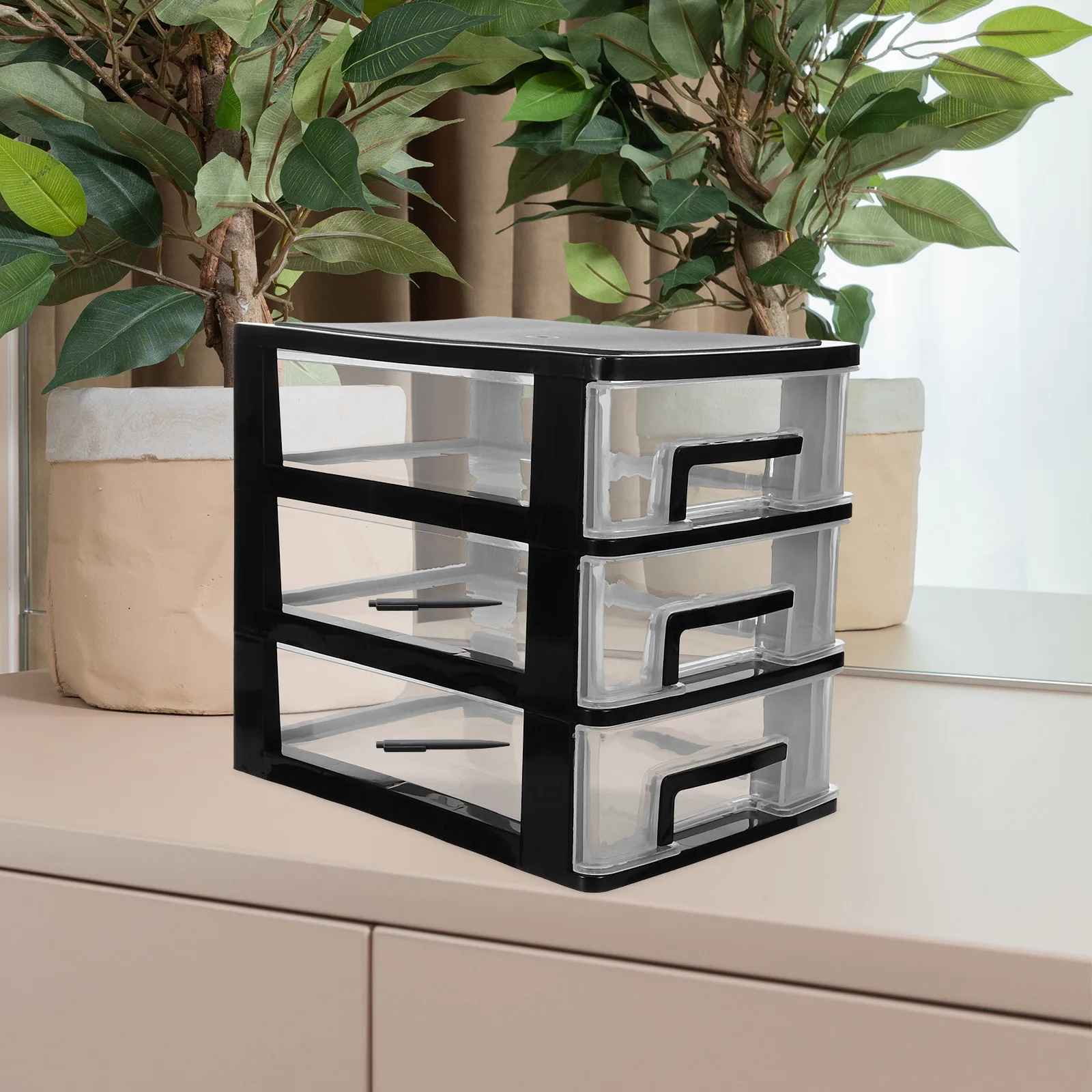 Three Layer Plastic Drawer Storage Box Multi Deck Organizer for Desk Home Office Use Compact Space Saving Solution Black and
Three Layer Plastic Drawer Storage Box Multi Deck Organizer for Desk Home Office Use Compact Space Saving Solution Black and