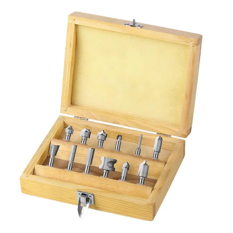 Router Bit Set 12Pcs Raised Panel Cabinet Door Making Router Bits Woodwork Tools Carving Router Bit For Woodworking Detail
Router Bit Set 12Pcs Raised Panel Cabinet Door Making Router Bits Woodwork Tools Carving Router Bit For Woodworking Detail