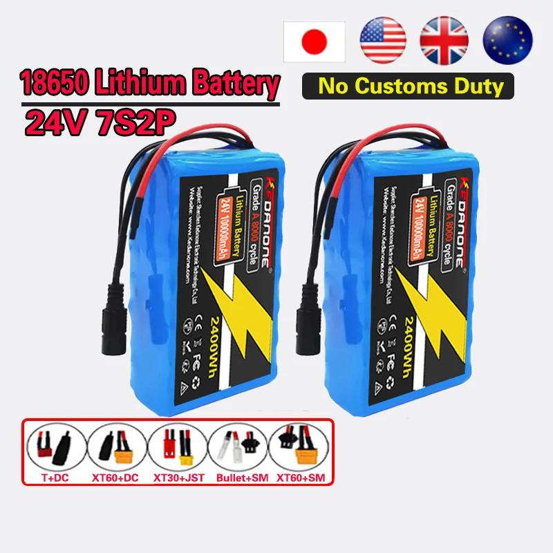24V/29.4V 7S2P 10Ah 18650 Battery pack 29.4V Rechargeable Battery Mini Portable Charger For LED/Lamp/Camera with BMS
24V/29.4V 7S2P 10Ah 18650 Battery pack 29.4V Rechargeable Battery Mini Portable Charger For LED/Lamp/Camera with BMS