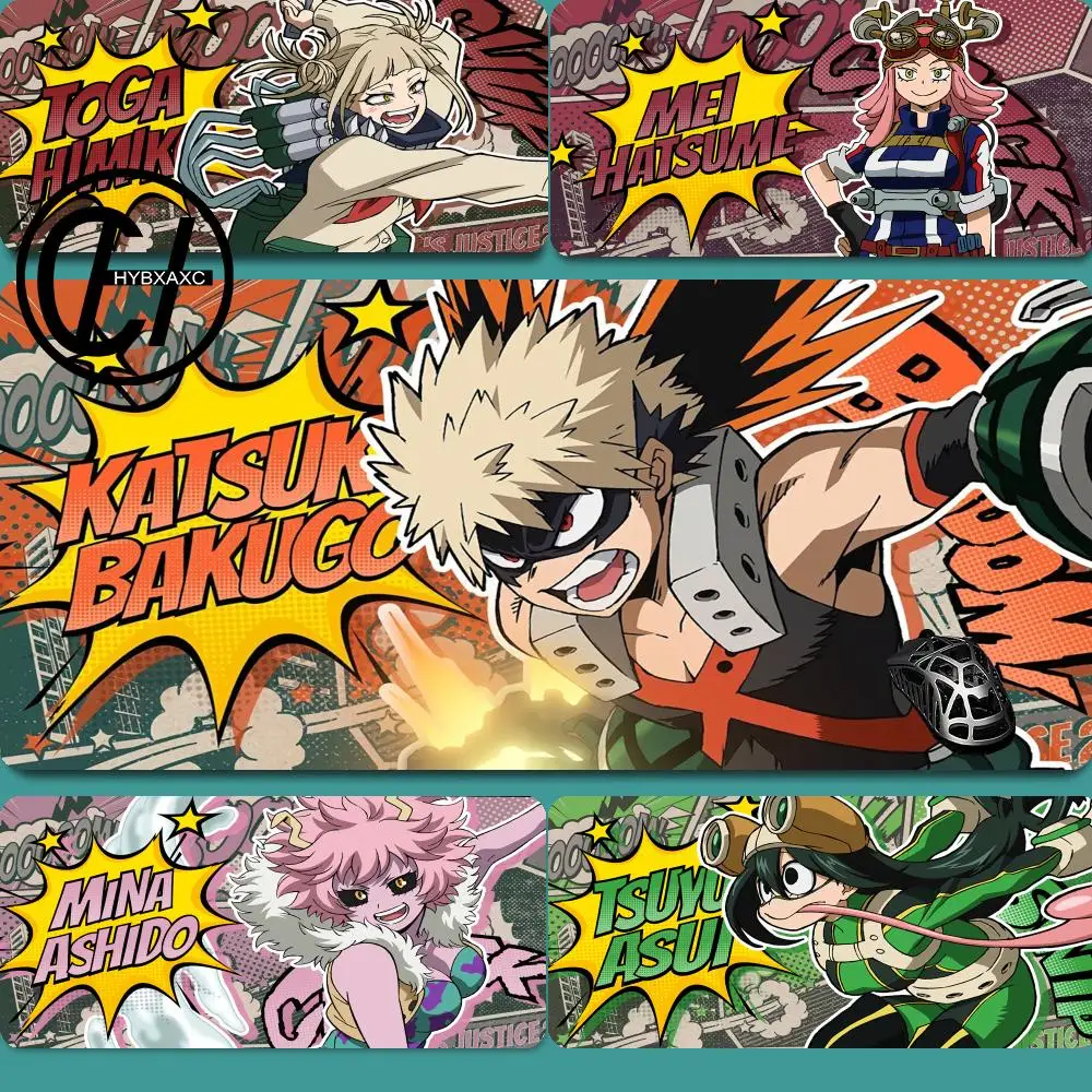 Japan Anime My Hero Academia Mousepad Bakugou Katsuki Large Lock Edge Keyboard Pad For Gamer Computer Desk Mats Anti-slip XAXC
Japan Anime My Hero Academia Mousepad Bakugou Katsuki Large Lock Edge Keyboard Pad For Gamer Computer Desk Mats Anti-slip XAXC
