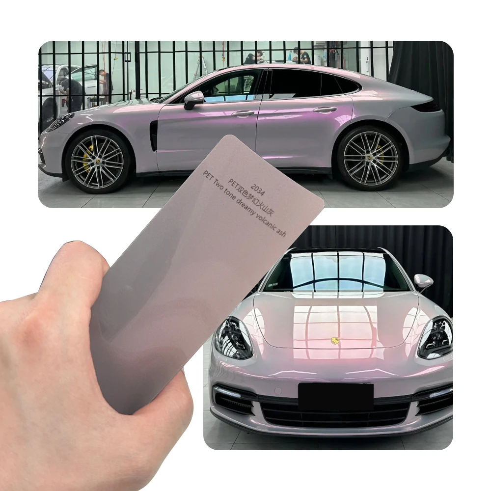 PET Dreamy Volcano Gray Full Car Wrap Vinyl PVC PET Auto Body Sticker Color Changing Film Roll Paint Protection 1.52X18M
PET Dreamy Volcano Gray Full Car Wrap Vinyl PVC PET Auto Body Sticker Color Changing Film Roll Paint Protection 1.52X18M