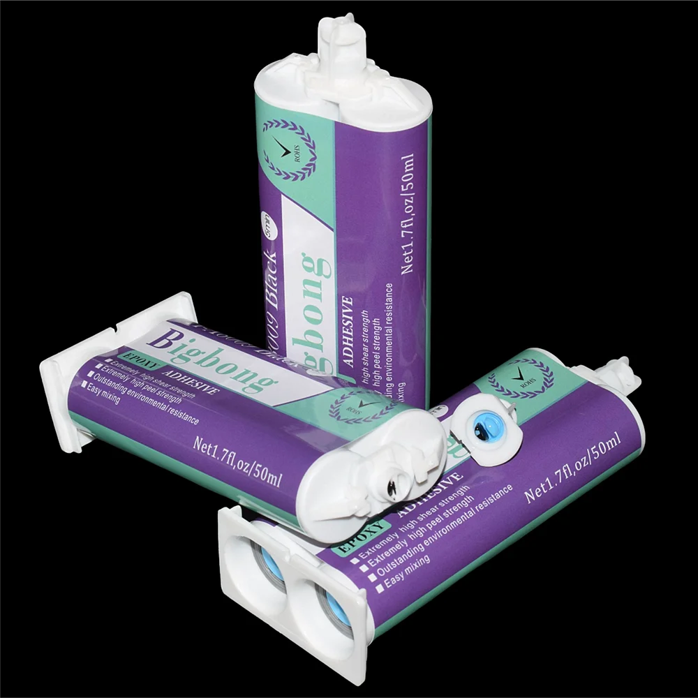 3pc 1:1 Black Caulk Glue Epoxy Resin Adhesive 50ml Two-Component AB Glues Strong Structural Adhesives for 50ml 1:1 AB Glue Guns
3pc 1:1 Black Caulk Glue Epoxy Resin Adhesive 50ml Two-Component AB Glues Strong Structural Adhesives for 50ml 1:1 AB Glue Guns