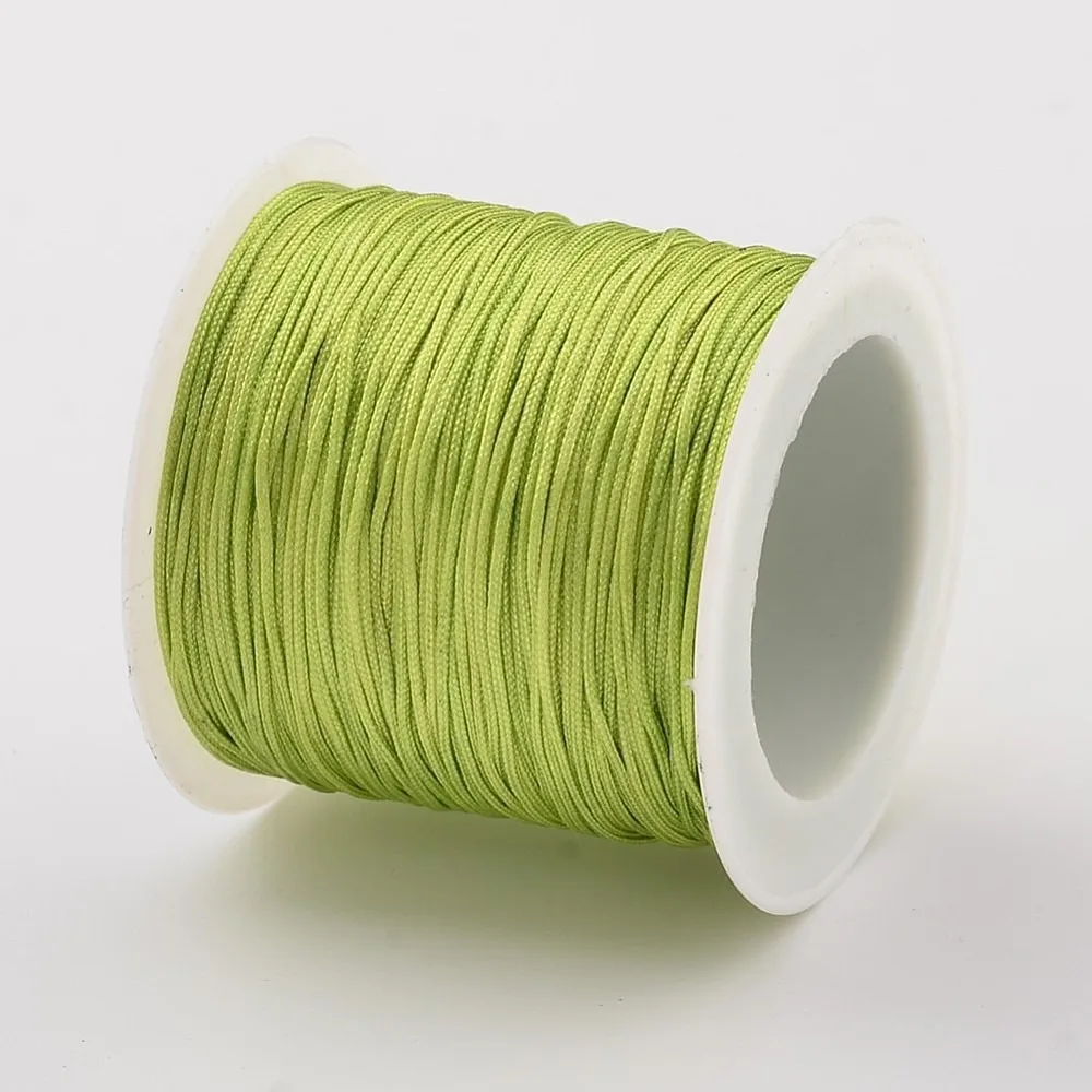 1roll Nylon Thread Cord Material for Jewelry Making Spring Green 0.8mm about 38.27 yards(35m)/roll
1roll Nylon Thread Cord Material for Jewelry Making Spring Green 0.8mm about 38.27 yards(35m)/roll