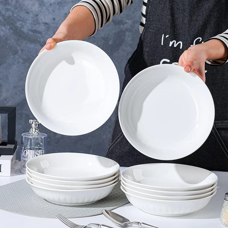 2025 Modern Design Luxury High-End Ceramic Plate Dish Set High-Value Fruit Light Household Tableware Combination Dinnerware Sets
2025 Modern Design Luxury High-End Ceramic Plate Dish Set High-Value Fruit Light Household Tableware Combination Dinnerware Sets