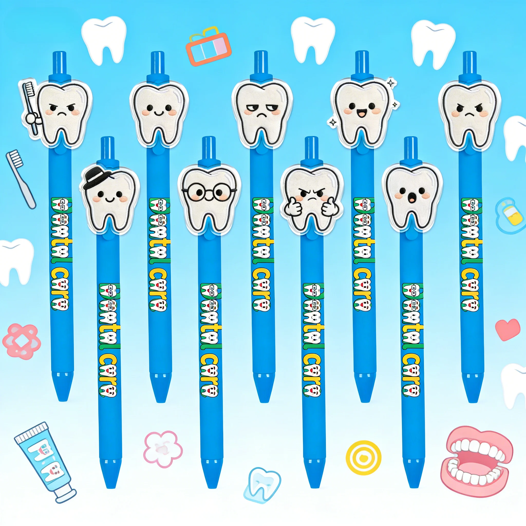 15/22 шт. шариковых ручек в форме зуба, эксклюзивные сувенирные ручки для стоматологов и медсестер, портативные ручки для офиса и учебы
15/22 шт. шариковых ручек в форме зуба, эксклюзивные сувенирные ручки для стоматологов и медсестер, портативные ручки для офиса и учебы