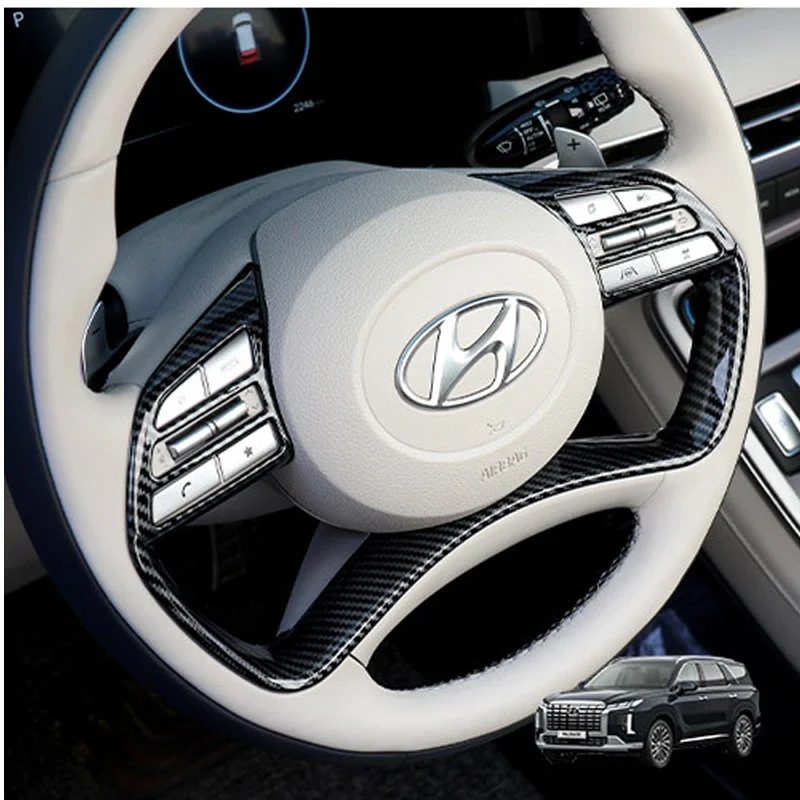 For Hyundai Palisade 2023 ABS Carbon Fiber Steering Wheel Trim Cover Interior Modification
For Hyundai Palisade 2023 ABS Carbon Fiber Steering Wheel Trim Cover Interior Modification