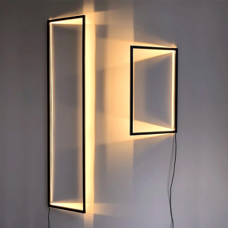 Modern Creative Geometric Wall Light Luxury Art Frame Decor Wall Sconce Indoor Ambient Lighting for Home Gallery Photo Studio
Modern Creative Geometric Wall Light Luxury Art Frame Decor Wall Sconce Indoor Ambient Lighting for Home Gallery Photo Studio