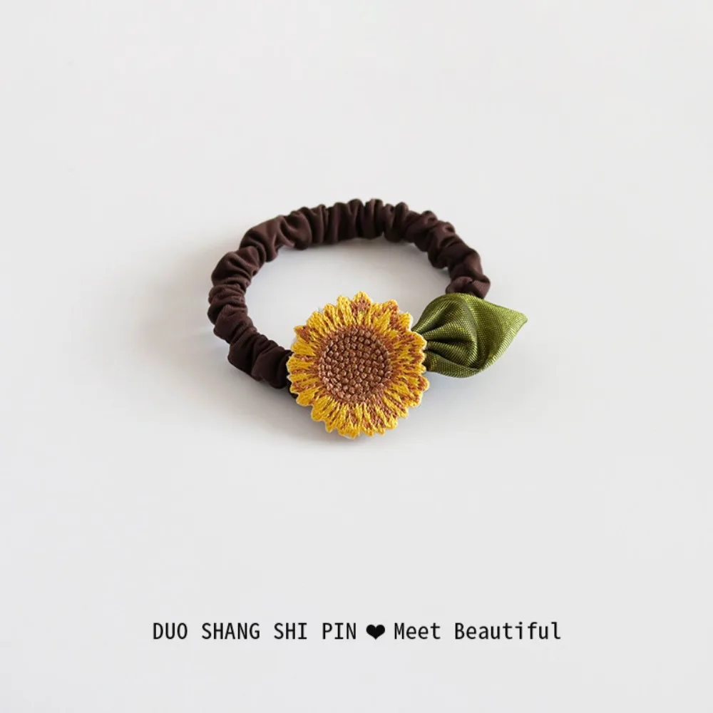 Sunflower Forest Style Hair Scrunchie Elastic Ponytail Hair Tie
Sunflower Forest Style Hair Scrunchie Elastic Ponytail Hair Tie