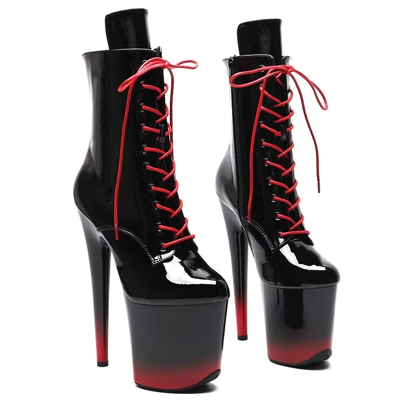New 20CM/8inches PU Upper Modern Sexy Nightclub Pole Dance Shoes High Heel Platform Women's Ankle Boots 753
New 20CM/8inches PU Upper Modern Sexy Nightclub Pole Dance Shoes High Heel Platform Women's Ankle Boots 753