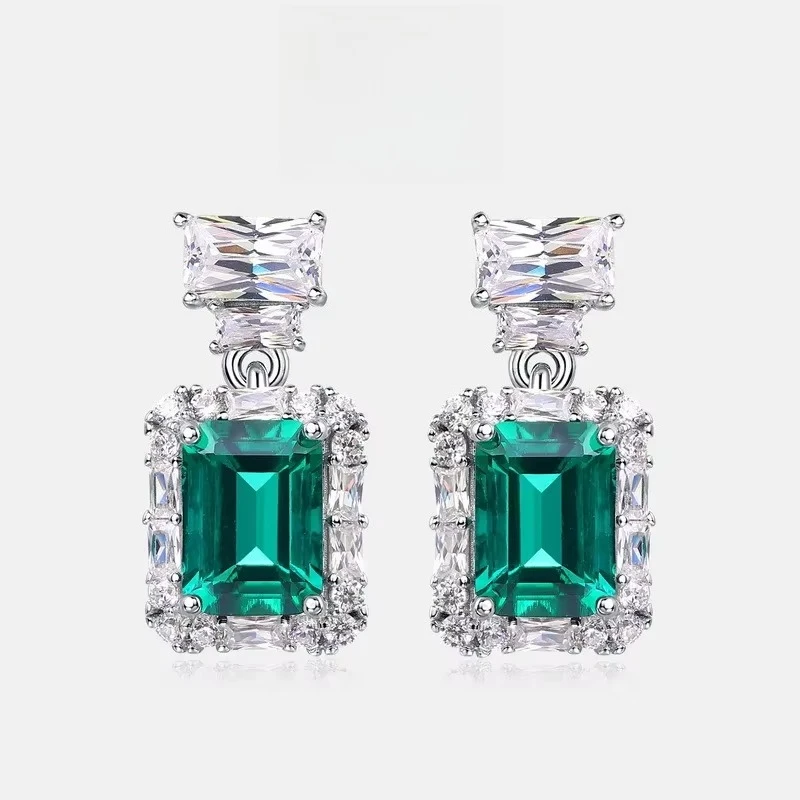 Brilliant and Colorful Sugar Shaped Earrings Made of Moissanite S925 Silver Plated 18K Gold PT950 Platinum Cultivated Jade
Brilliant and Colorful Sugar Shaped Earrings Made of Moissanite S925 Silver Plated 18K Gold PT950 Platinum Cultivated Jade