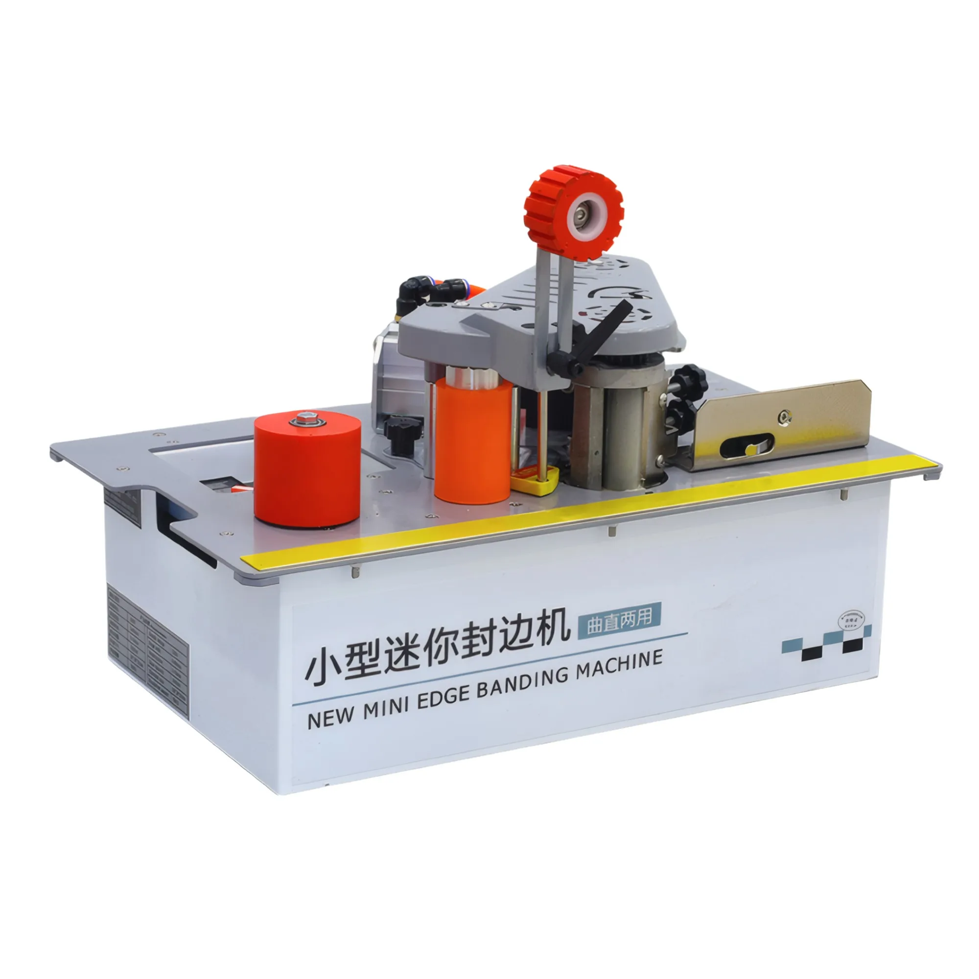 DG-1200 Woodworking Edge Banding Machine 1200W Double Side Gluing Portable Bench Type Edge Bander 
DG-1200 Woodworking Edge Banding Machine 1200W Double Side Gluing Portable Bench Type Edge Bander