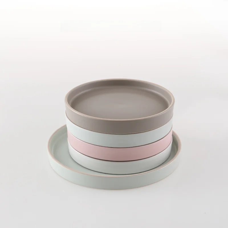 KULE HOME Coarse Ceramics Plate round Flat Bottom Ceramic Western Dining Utensils Home Use Steak Plate Pure Color Breakfast P...
KULE HOME Coarse Ceramics Plate round Flat Bottom Ceramic Western Dining Utensils Home Use Steak Plate Pure Color Breakfast P...