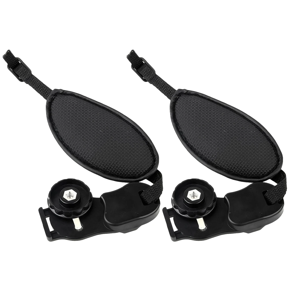 2pcs Camera Wrist Strap Secure Hand Belt Stabilizer Lasting Premium ABS Material Comfortable Oval Shape Stuffed Photographer
2pcs Camera Wrist Strap Secure Hand Belt Stabilizer Lasting Premium ABS Material Comfortable Oval Shape Stuffed Photographer