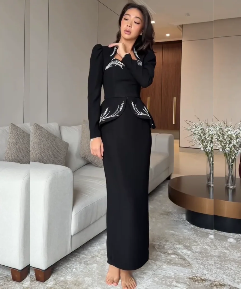 Customized Exquisite Jersey Sequined Pleat Straight Sweetheart Midi Evening Dresses Luxury 2025 Formal Chinese Style
Customized Exquisite Jersey Sequined Pleat Straight Sweetheart Midi Evening Dresses Luxury 2025 Formal Chinese Style