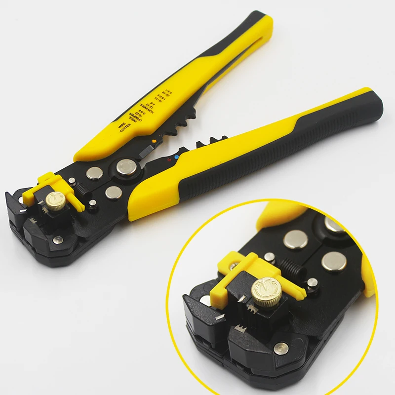 Stripping Multifunctional Pliers, Used For Cable Cutting, Crimping Terminal 0.2-6.0mm, High-precision Automatic Brand Hand Tool
Stripping Multifunctional Pliers, Used For Cable Cutting, Crimping Terminal 0.2-6.0mm, High-precision Automatic Brand Hand Tool