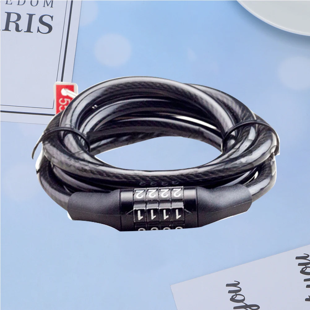 Bicycle Anti theft Lock 4 Password Cable Steel Chain Combination Suitable for Bikes Mountain Bike Motorcycles Scooters
Bicycle Anti theft Lock 4 Password Cable Steel Chain Combination Suitable for Bikes Mountain Bike Motorcycles Scooters