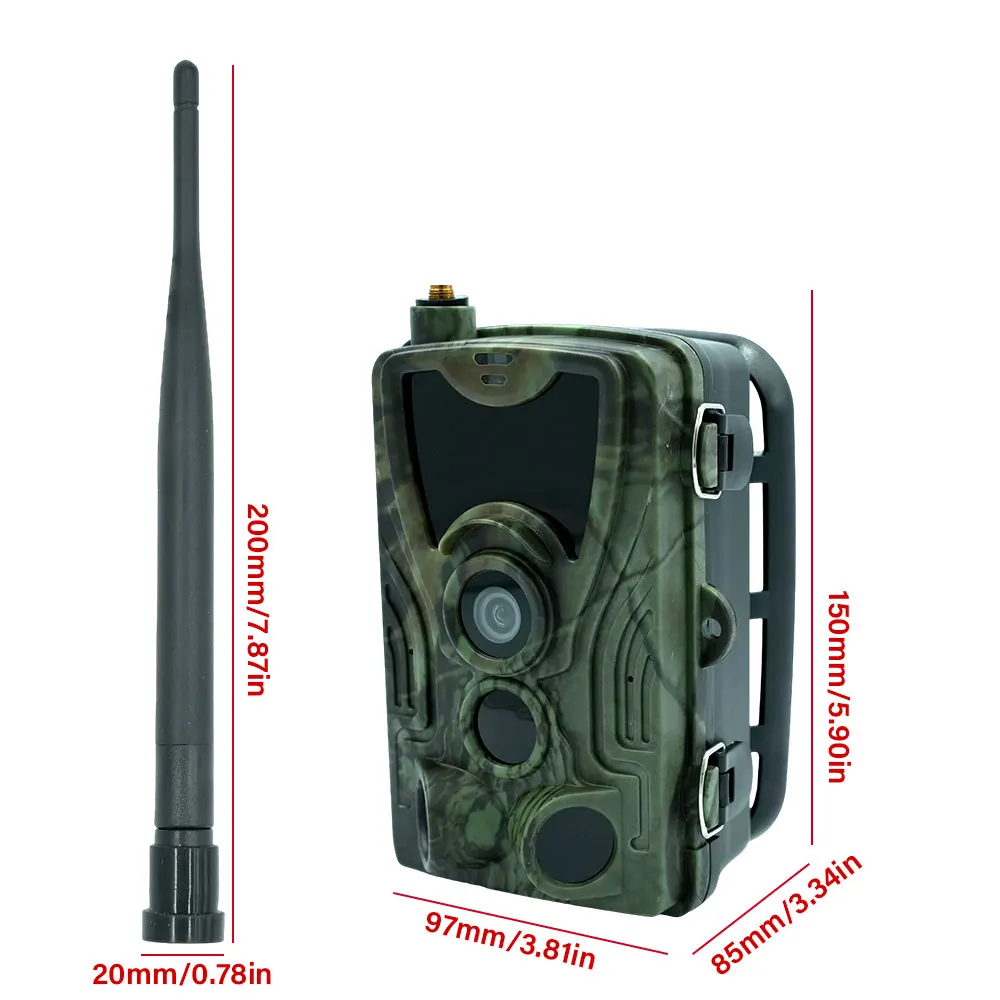 2G 20MP 1080P MMS/SMTP/SMS HC801M 2g hunting Trail Camera Wildlife photo traps 0.3S Trigger Hunter camera
2G 20MP 1080P MMS/SMTP/SMS HC801M 2g hunting Trail Camera Wildlife photo traps 0.3S Trigger Hunter camera