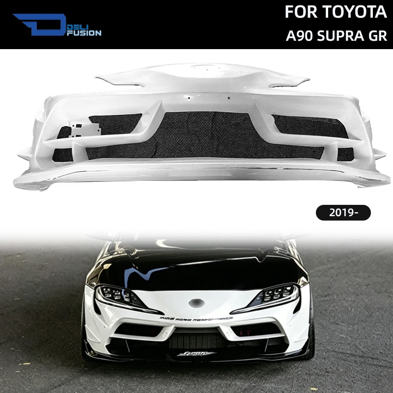 For 2019-Toyota GR Supra A90 INGN Spec Style Front Bumper With Duct & License Plate Holder Exterior Replacement Body Kit
For 2019-Toyota GR Supra A90 INGN Spec Style Front Bumper With Duct & License Plate Holder Exterior Replacement Body Kit