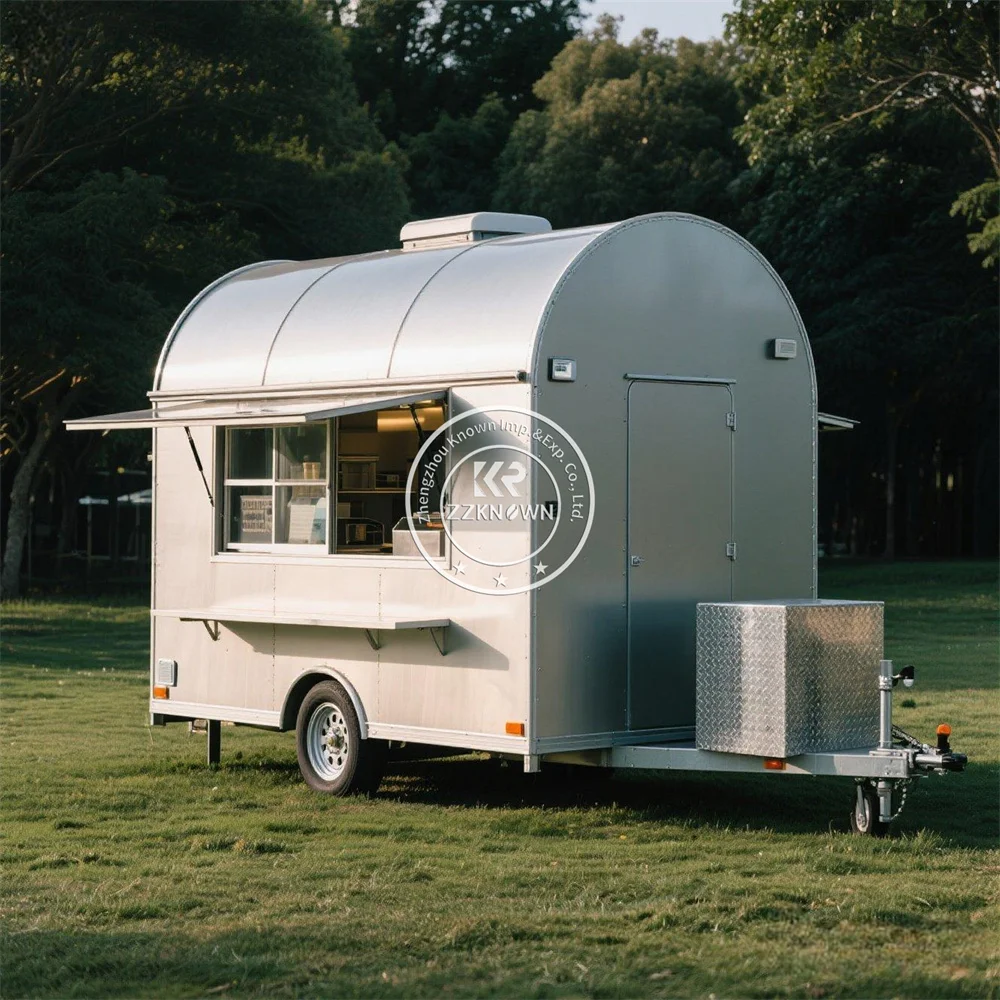 Consession Food Trailer Cart Mobile Snack Catering Trailer Fully Equipped Food Truck with Pizza Oven
Consession Food Trailer Cart Mobile Snack Catering Trailer Fully Equipped Food Truck with Pizza Oven