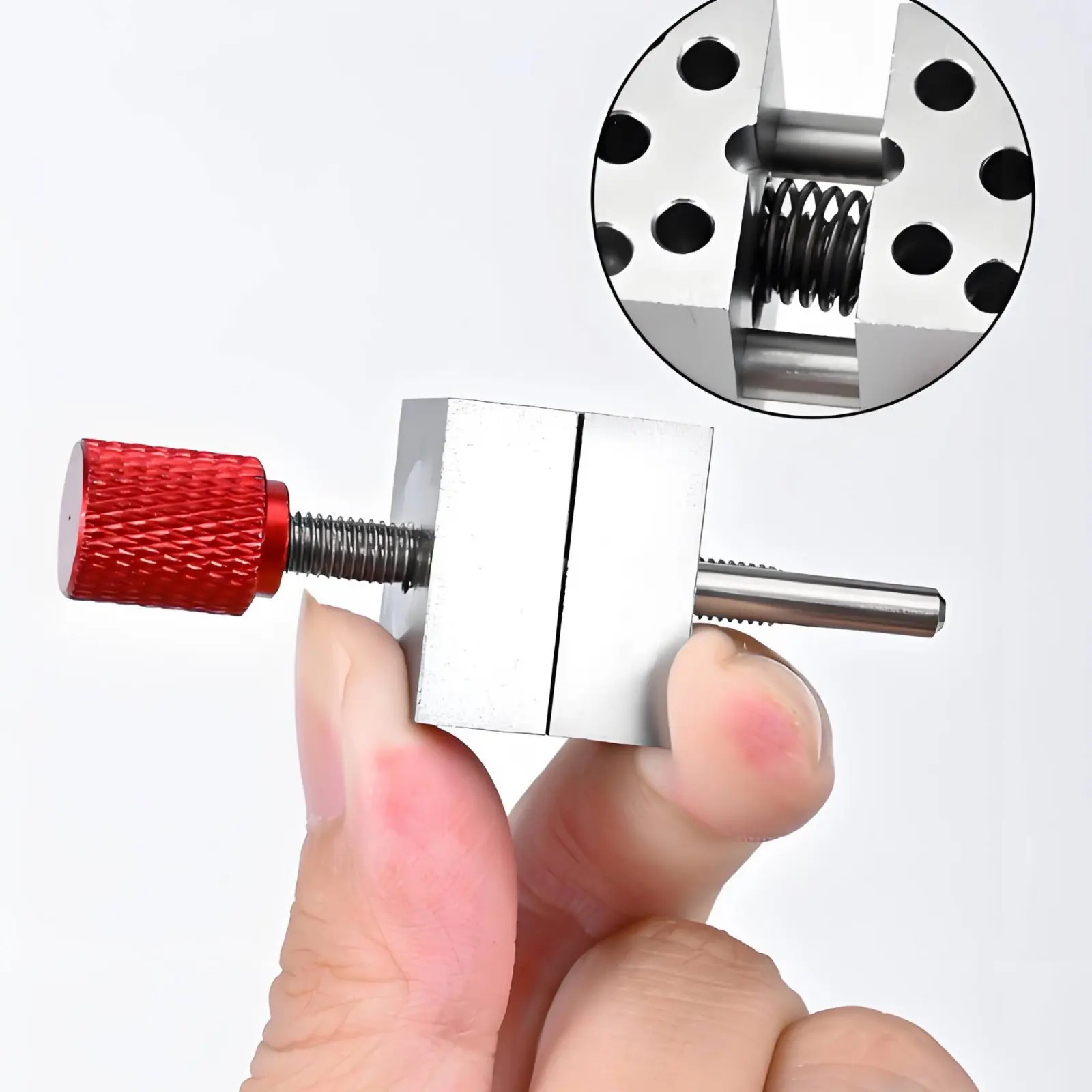 Miniature Bench Vise Stable Grip Miniature Hobby Vise Model Building Clamp Compact Design Small Parts Holding Tool Easy to Use
Miniature Bench Vise Stable Grip Miniature Hobby Vise Model Building Clamp Compact Design Small Parts Holding Tool Easy to Use
