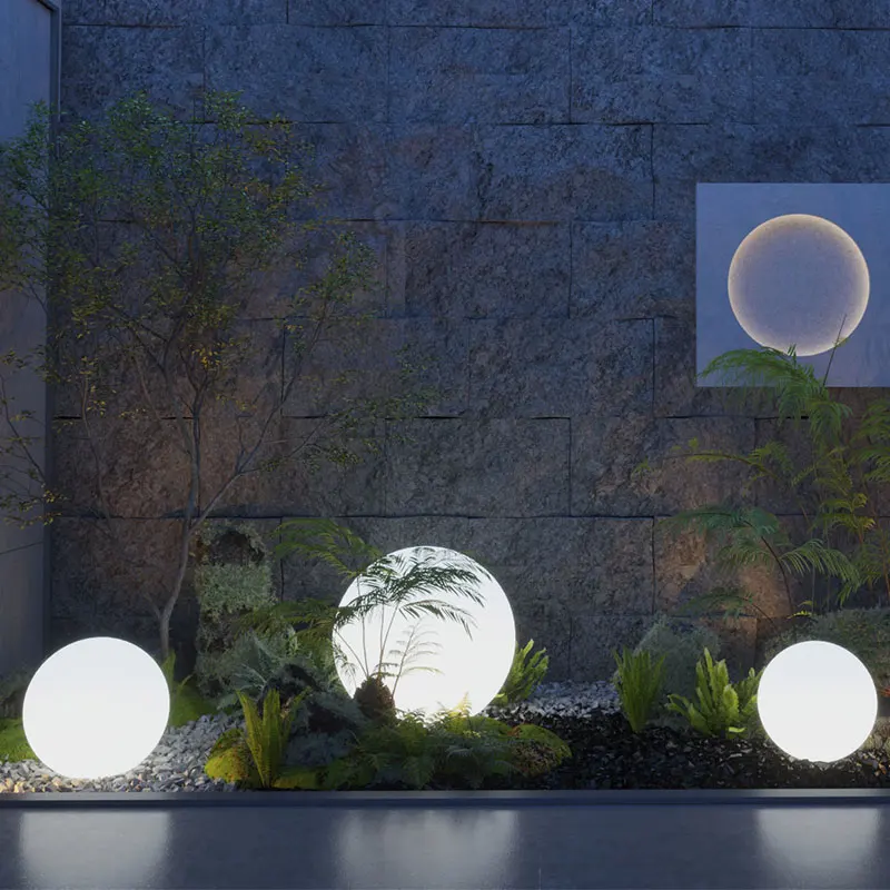LED luminous round ball lights, indoor landscaping decorative ambient lights, outdoor waterproof lawn spherical lights, landscap
LED luminous round ball lights, indoor landscaping decorative ambient lights, outdoor waterproof lawn spherical lights, landscap
