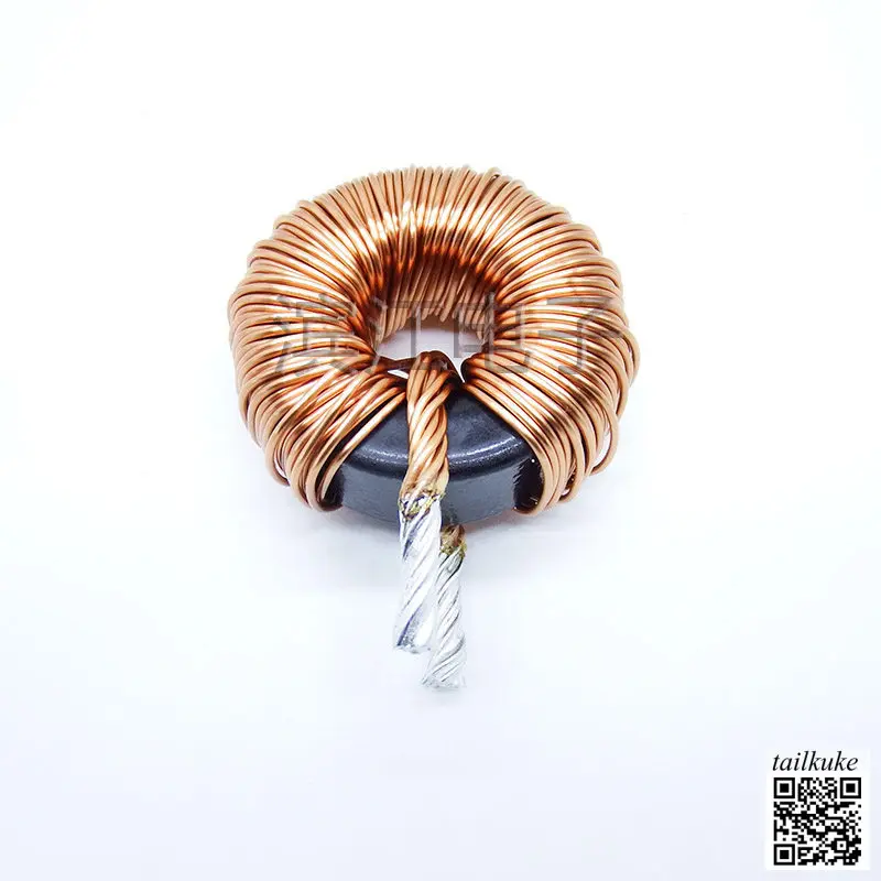 High-power Iron-silicon-aluminum Inductor, 47mm Thick, 10 Strands of 1.1mm Wire Wound in Parallel, 47uH High Current 100A
High-power Iron-silicon-aluminum Inductor, 47mm Thick, 10 Strands of 1.1mm Wire Wound in Parallel, 47uH High Current 100A