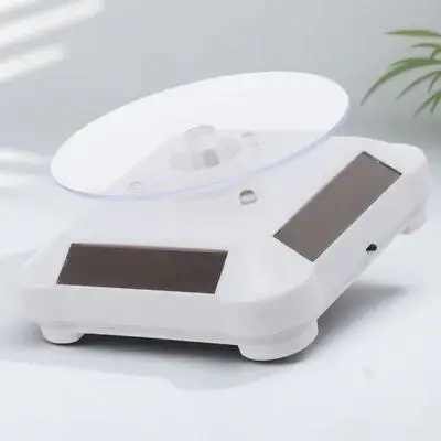 Solar Rotating Display Stand 360° Turntable For Jewelry Watch Phone Collectibles Led Automatic Rotation Jewelry Display Rack
Solar Rotating Display Stand 360° Turntable For Jewelry Watch Phone Collectibles Led Automatic Rotation Jewelry Display Rack