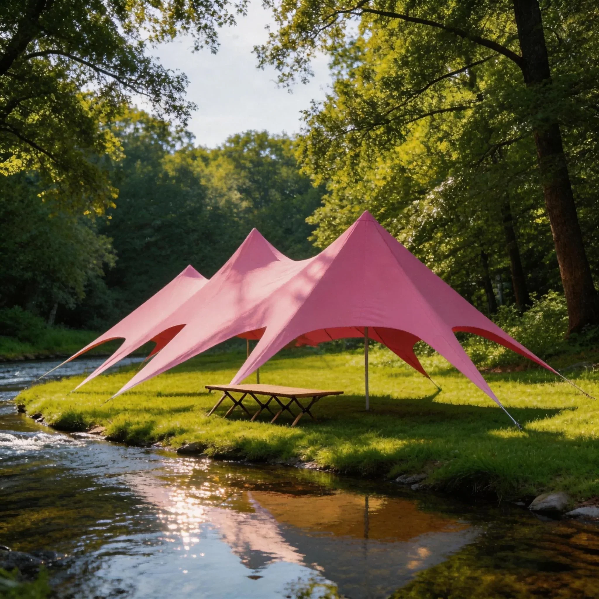 Portable Waterproof Magenta Canopy Tent with Aluminum Pole for Camping Use
Portable Waterproof Magenta Canopy Tent with Aluminum Pole for Camping Use