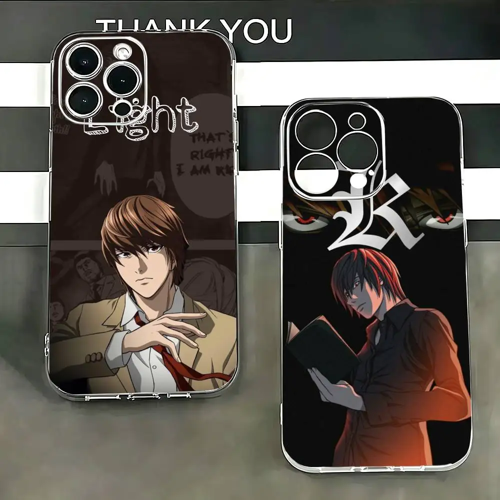 D-Death Note Light Y-Yagami Phone Case Transparent Silicone Soft For iPhone 17 16 15 14 13 12 11 Mini Pro Max Plus
D-Death Note Light Y-Yagami Phone Case Transparent Silicone Soft For iPhone 17 16 15 14 13 12 11 Mini Pro Max Plus