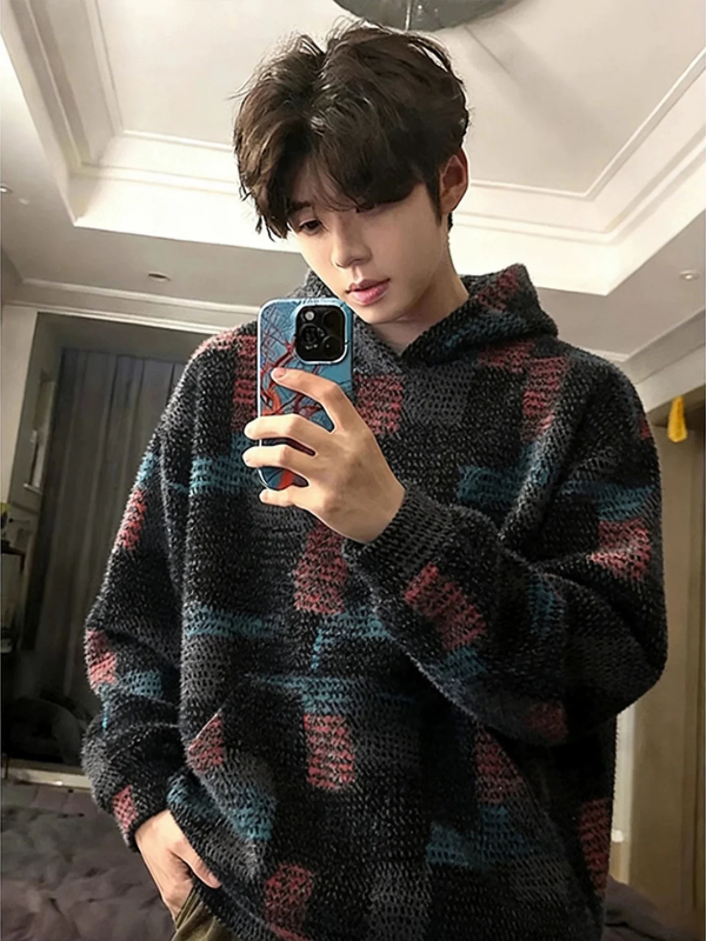 Американский стильный трикотажный худи для подростков-мальчиков: модная весенняя верхняя одежда в стиле кэжуал с длинными рукавами
Американский стильный трикотажный худи для подростков-мальчиков: модная весенняя верхняя одежда в стиле кэжуал с длинными рукавами