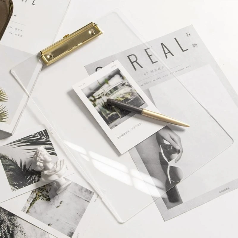 W89C Portable Clipboard Vertical Writing Pad Clear Acrylic Clipboard File Folder 12X9Inches for Office School Hospital
W89C Portable Clipboard Vertical Writing Pad Clear Acrylic Clipboard File Folder 12X9Inches for Office School Hospital