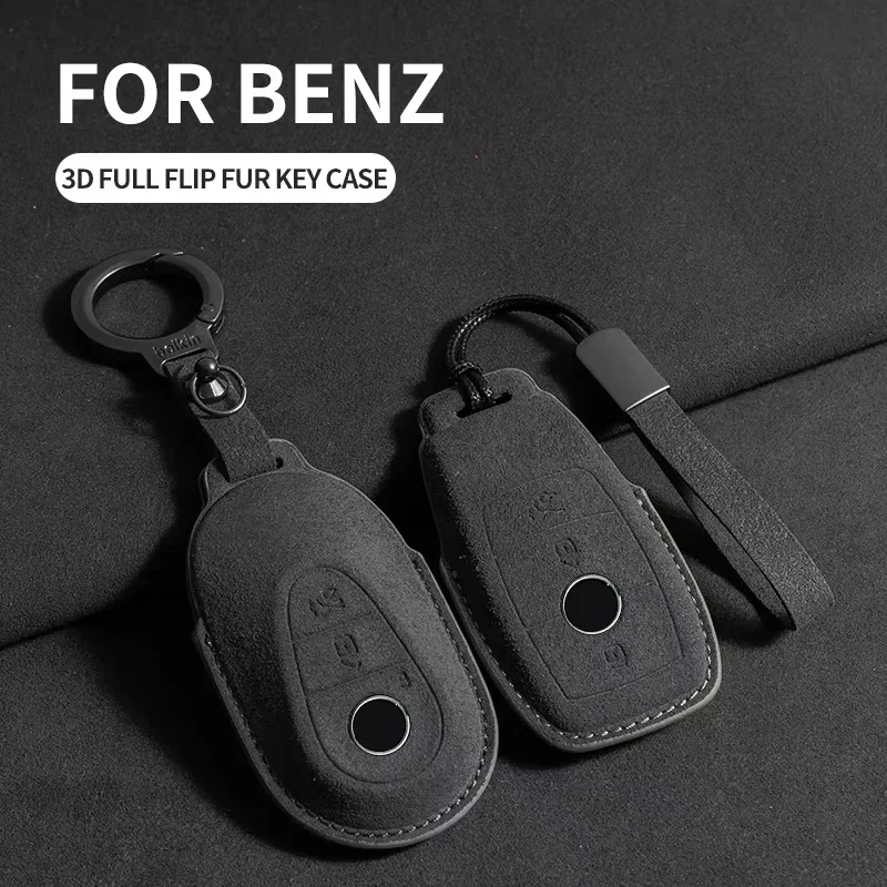 Suede Car Key Case Cover Shell for Mercedes Benz E Class W177 W213 W205 E200 E260 E300 E320 E400 C260 AMG CLA 2018 2019 2020
Suede Car Key Case Cover Shell for Mercedes Benz E Class W177 W213 W205 E200 E260 E300 E320 E400 C260 AMG CLA 2018 2019 2020