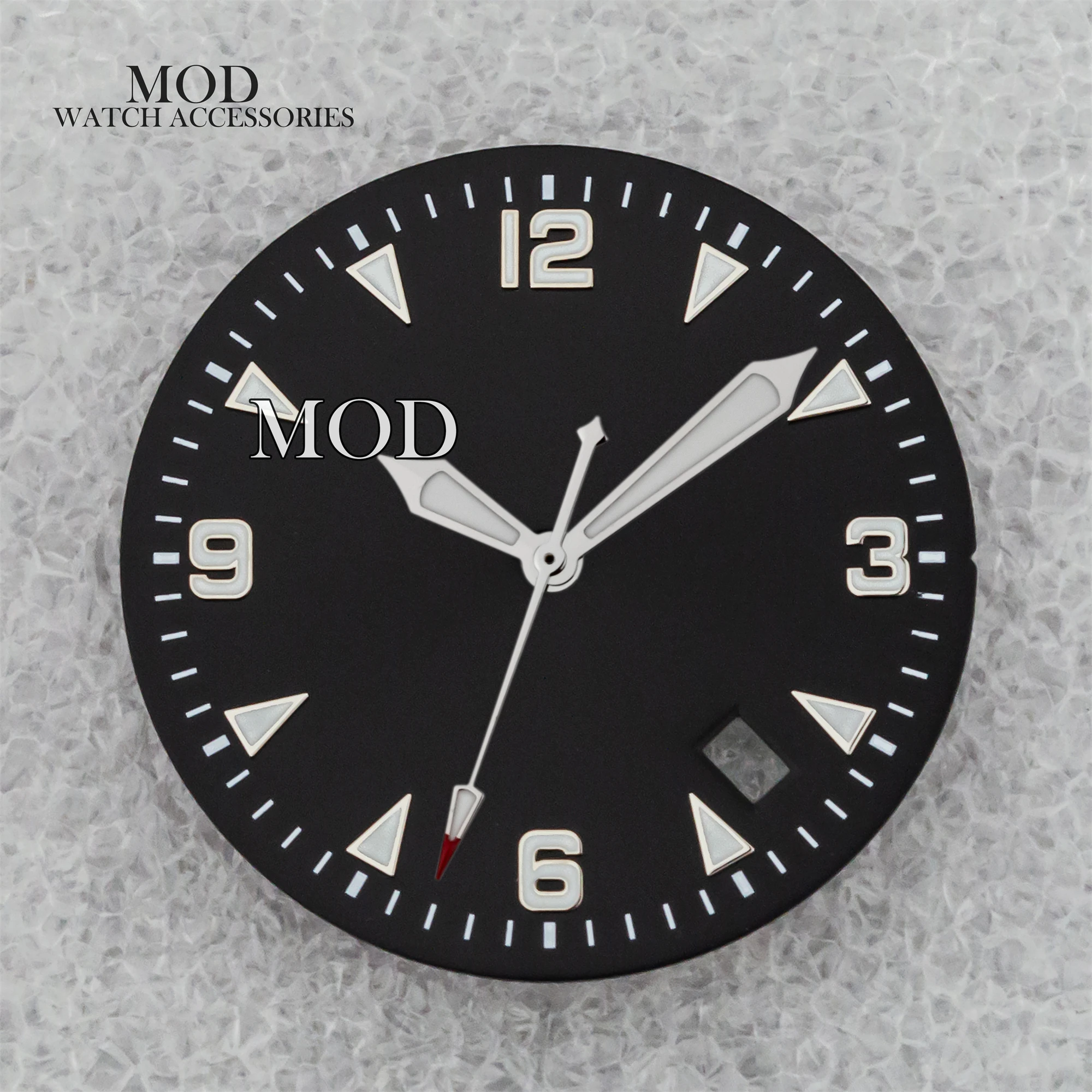 32mm Watch Dial Hands NH35 Dial Pointers Luminous Needles for Fifty Fathoms Parts fit NH35 Movement Replacements Repair Tools
32mm Watch Dial Hands NH35 Dial Pointers Luminous Needles for Fifty Fathoms Parts fit NH35 Movement Replacements Repair Tools