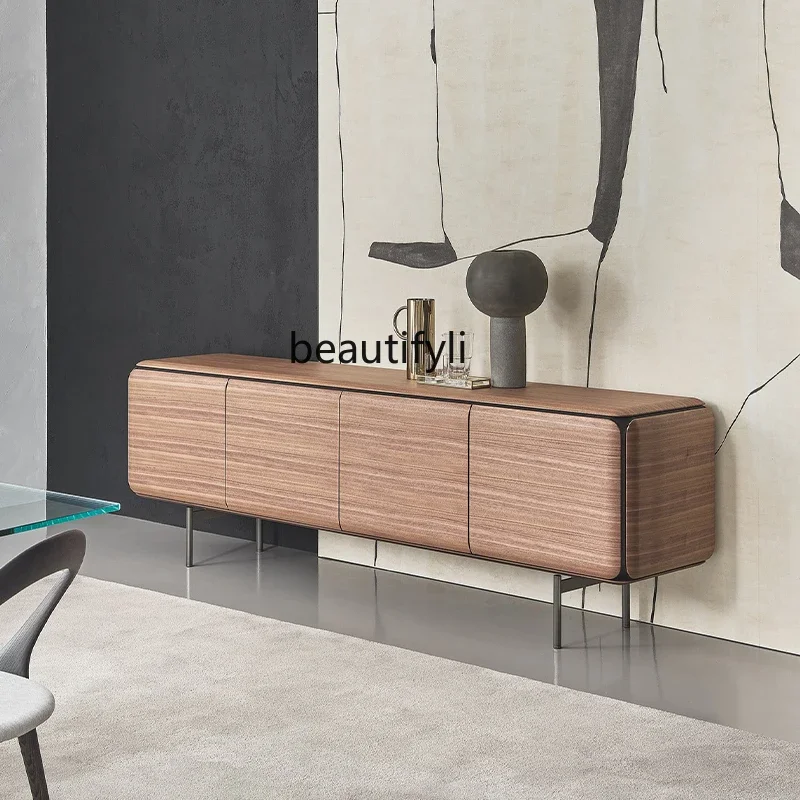 North America Black Walnut Wooden TV Cabinet Solid Wood Living Room Storage Floor Cabinet Nordic Storage Audiovisual Cabinet
North America Black Walnut Wooden TV Cabinet Solid Wood Living Room Storage Floor Cabinet Nordic Storage Audiovisual Cabinet