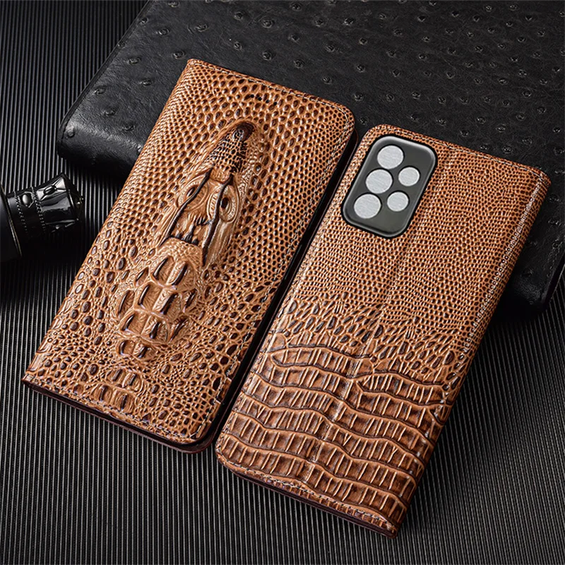 Crocodile Head Genuine Leather Flip Case For Samsung Galaxy A12 A22 A32 A42 A52 A72 A13 A23 A33 A53 A73 4G 5G Cover Card Cases
Crocodile Head Genuine Leather Flip Case For Samsung Galaxy A12 A22 A32 A42 A52 A72 A13 A23 A33 A53 A73 4G 5G Cover Card Cases